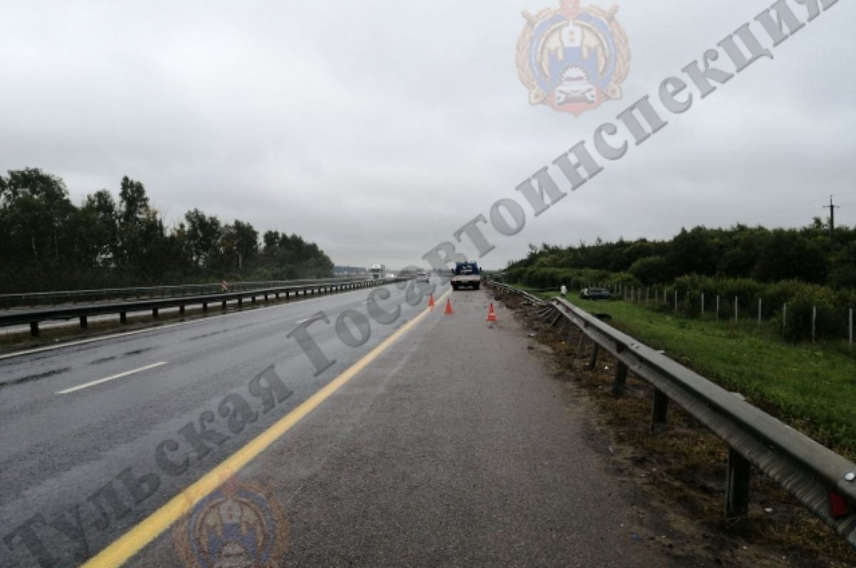    В результате ДТП на М-4 «Дон» в Тульской области пострадало двое человек
