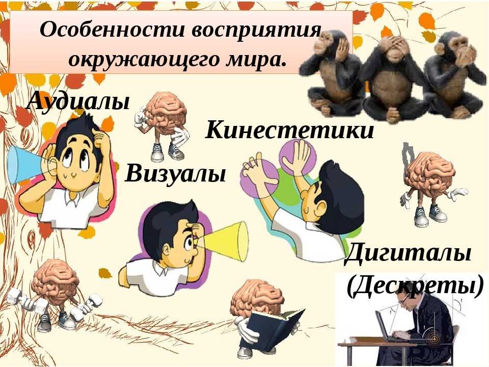 Типы людей визуалы аудиалы. Типы восприятия: визуалы; аудиалы; кинестетики; дигиталы. Стили восприятия информации. Характеристика типов восприятия. Стили восприятия информации.