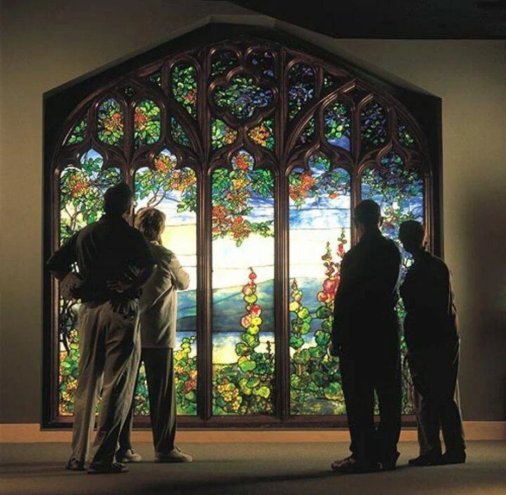 Витражное стекло Тиффани