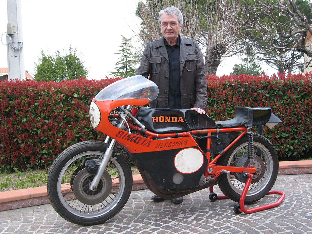 Тамбурини за первым Bimota HB1