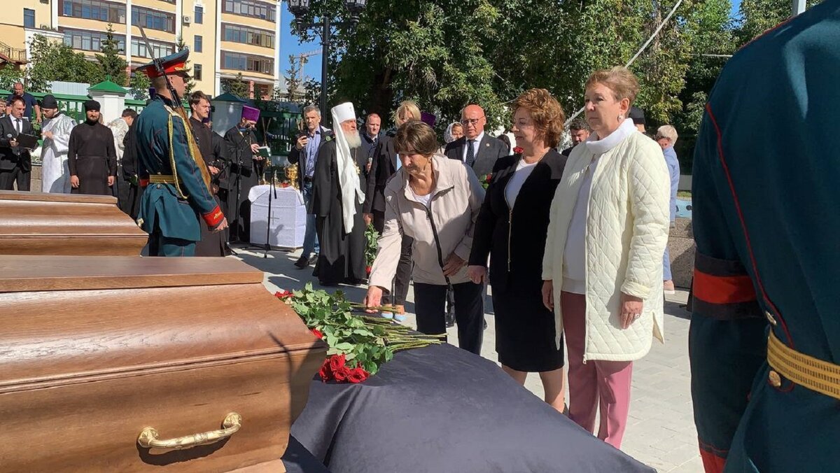 Упокоится прах мецената на территории Спасской церкви.  Фото: ФедералПресс / Наталья Шалыгина