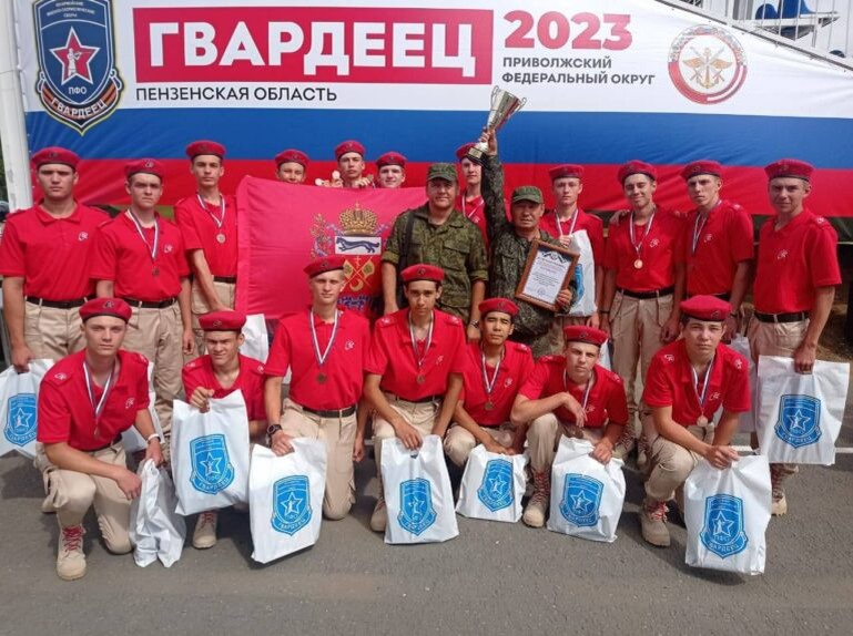    Оренбуржцы заняли 3 место в Юнармейских сборах ПФО «Гвардеец» Андрей Севостьянов
