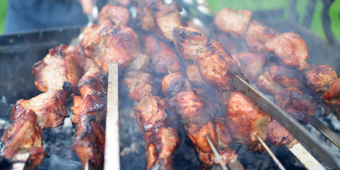 Шашлык из свинины в натуральном маринаде