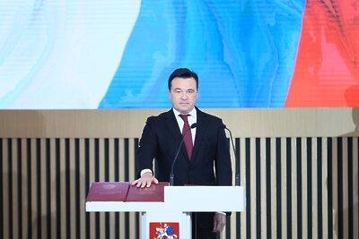    Церемония вступления Андрея Воробьева в должность губернатора ©Константин Семенец Пресс-служба Губернатора и Правительства Московской области