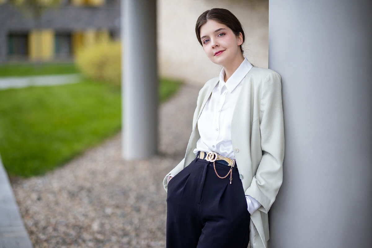 Полина в школе «Летово», 2022 год