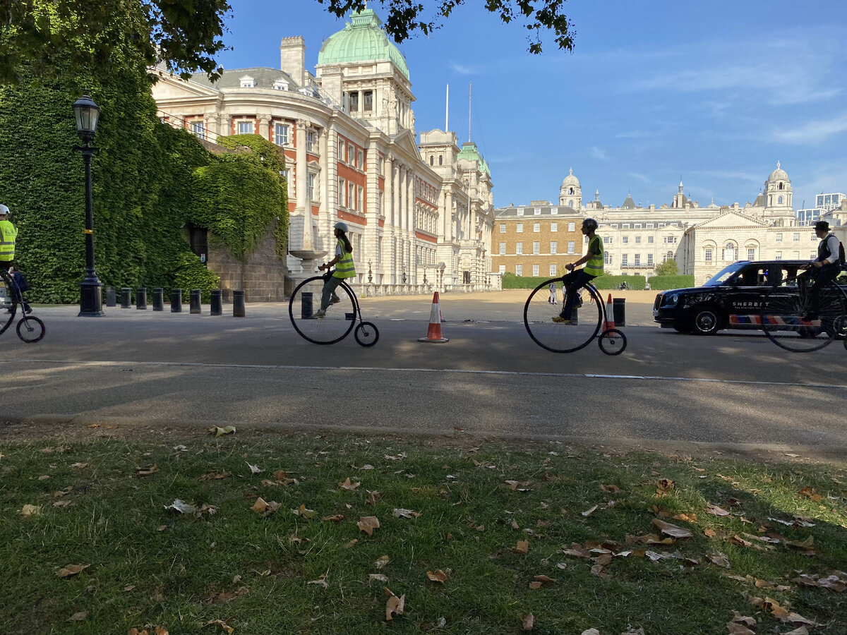 Ordinary London bicycles