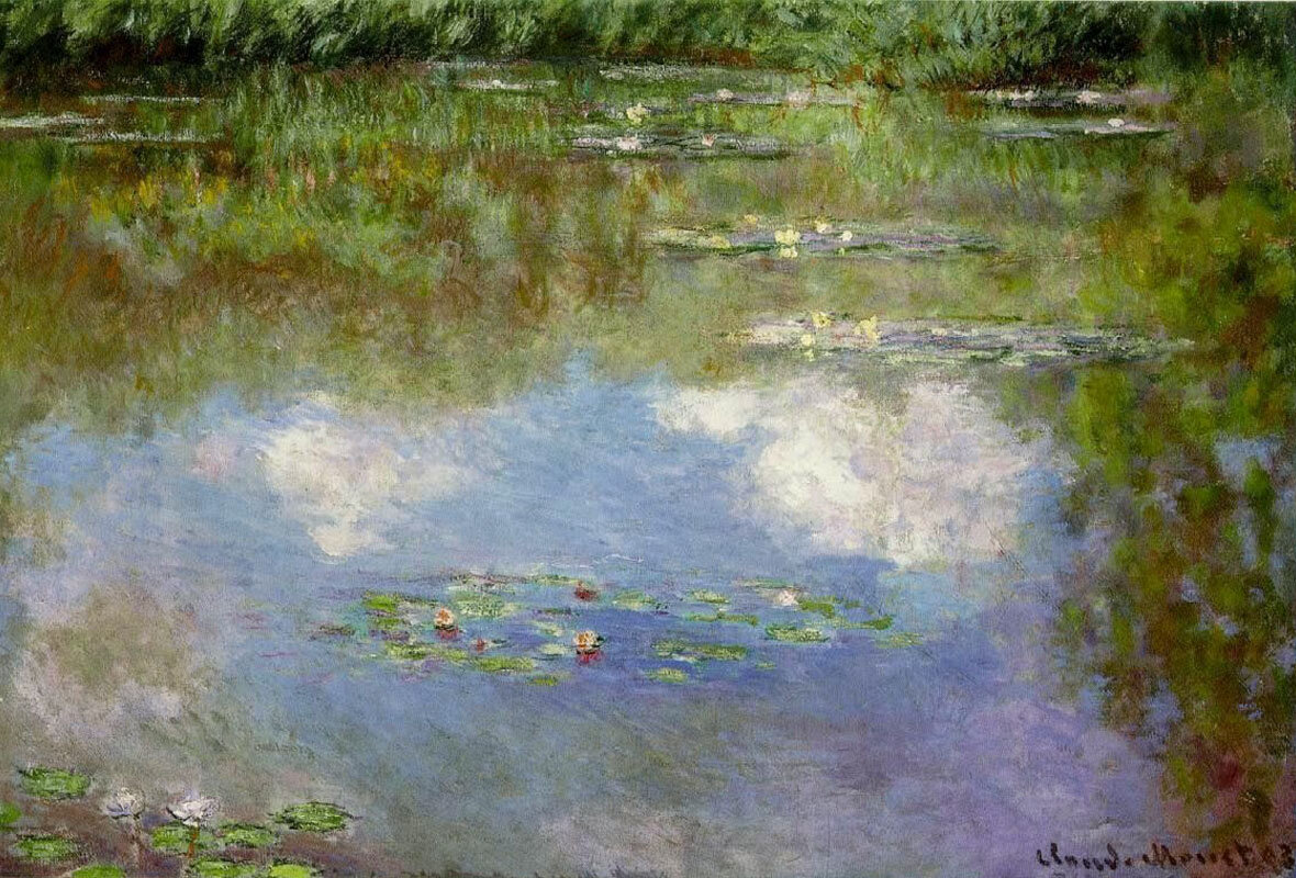 Водяные лилии. Клод Моне