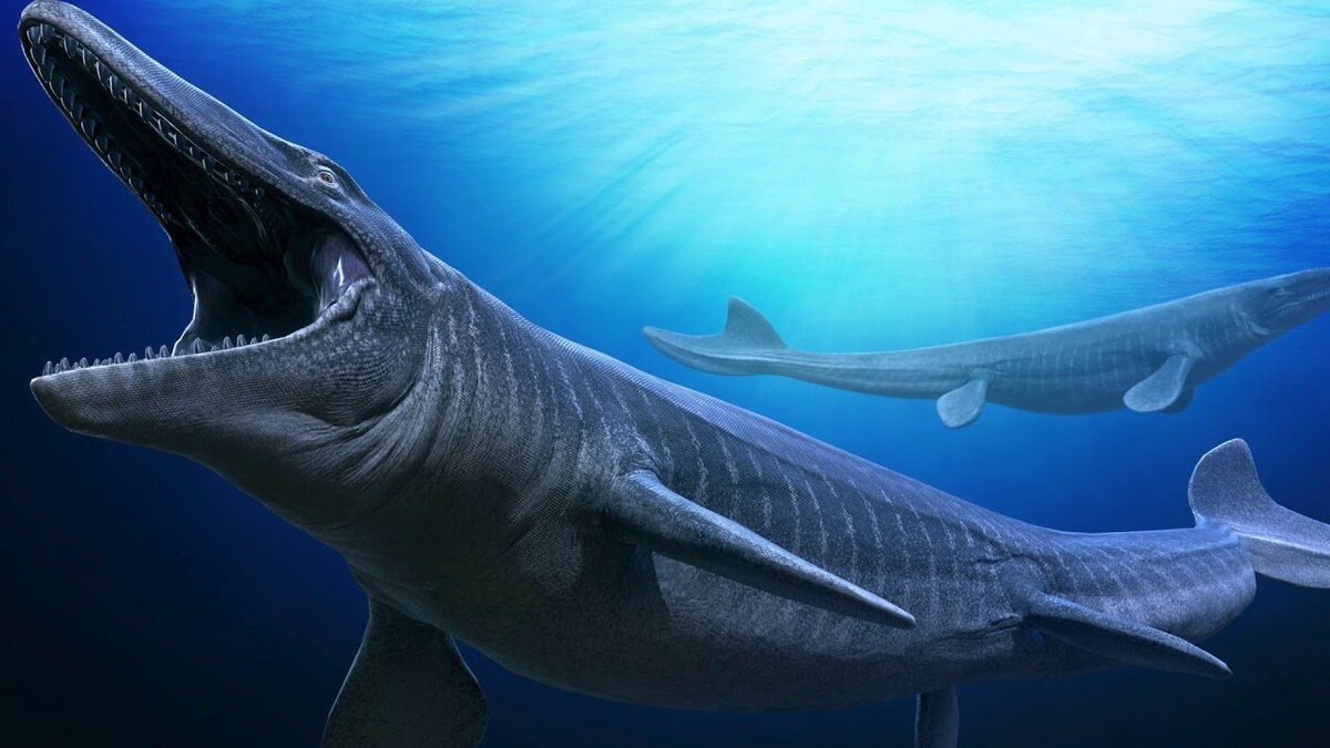 Мозазавр - гордый предок ящерок (Из открытых источников)