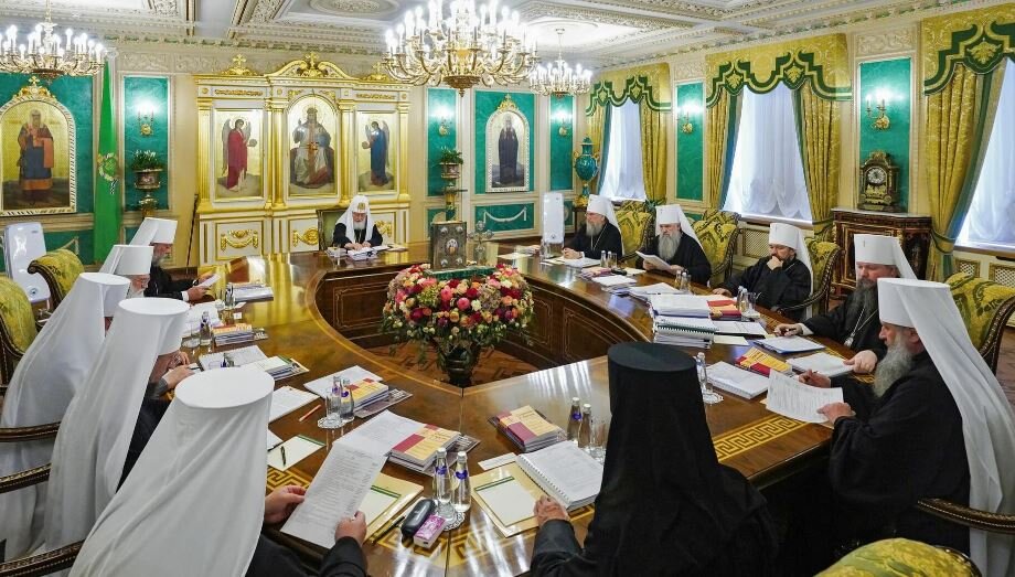 Руководство РПЦ (иллюстрация из открытых источников)