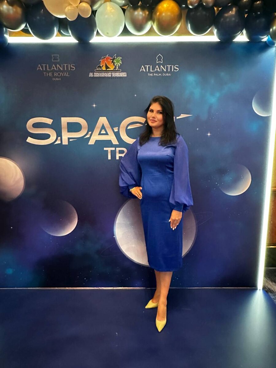 На награждении Space Star Award.