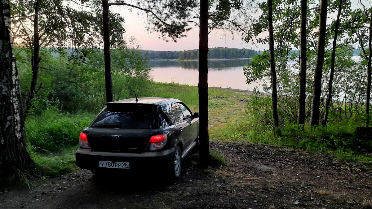 Ближе к берегу я съезжать не стал, потому что можно было обратно и не подняться. А просить вытянуть было некого