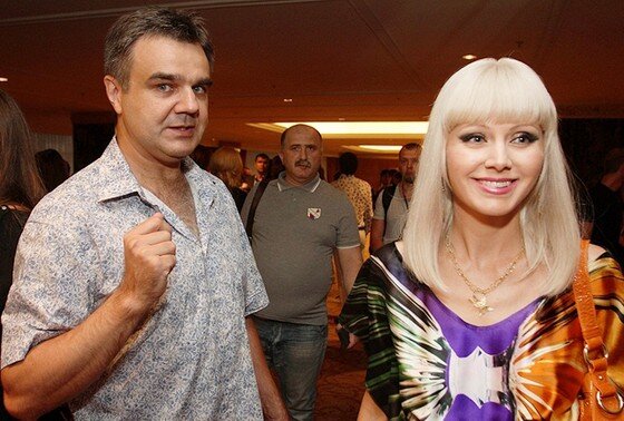    Александр Рудин и певица Натали