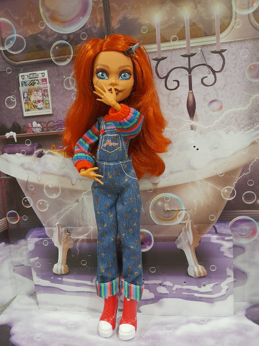 Monster High Skullector Chucky and Tiffany set | Таня и путешествие по  Кукляндии | Дзен