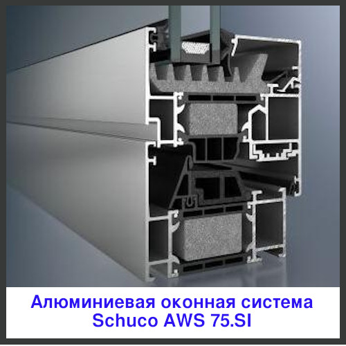 система Schuco AWS 75.SI+