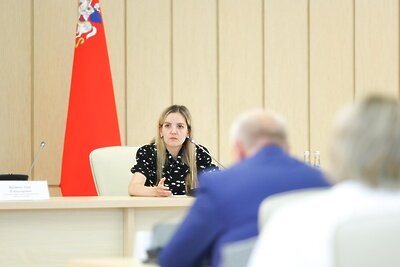    Министр имущественных отношений Московской области Наталья Адигамова © Пресс-служба Министерства имущественных отношений Московской области
