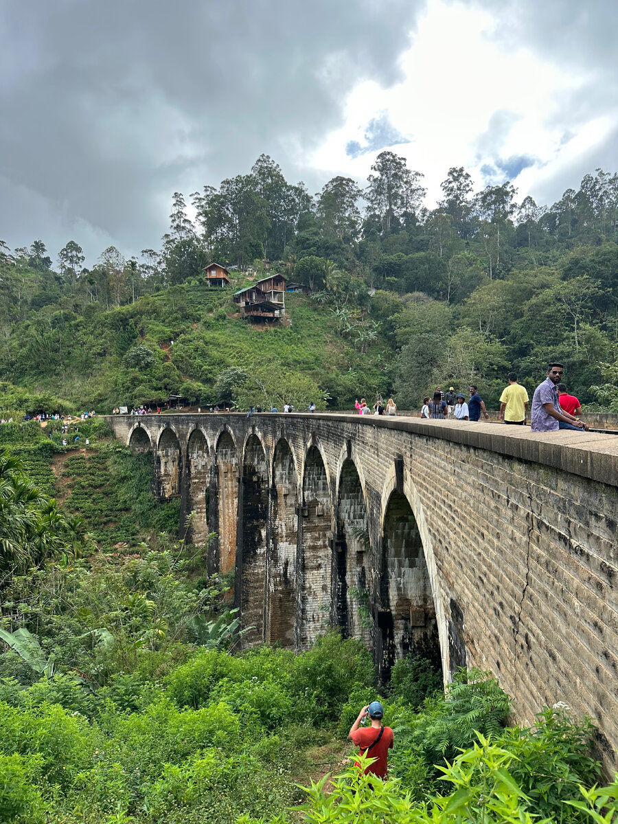 9 арочный мост, построенный без единого куска железа, размеры и красота действительно впечатляют