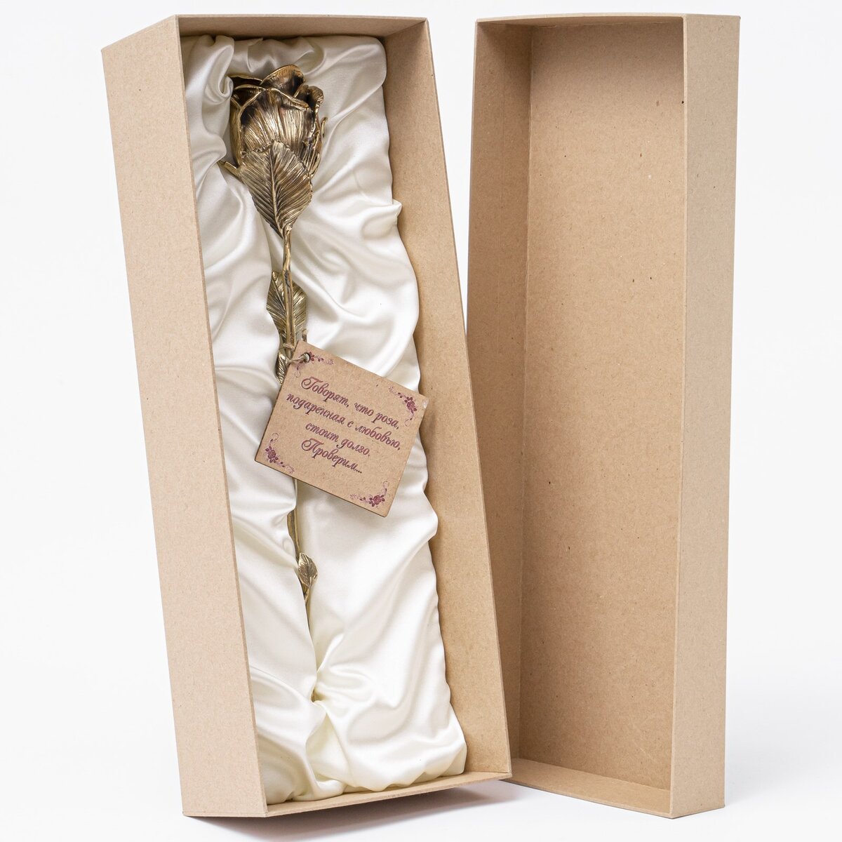 Цветок «Неувядаемая роза» (роза литье из бронзы) 7900 руб