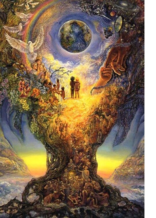 Если нашу жизнь рассматривать как дерево, и мы хотим плоды хорошие на этом дереве (деньги, социальную реализацию, отношение, здоровье, отсутствие страхов), то глупо поливать плоды, а не корни.