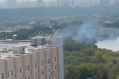    Видео с места взрыва на Карамышевской набережной. © Telegram-канал 112