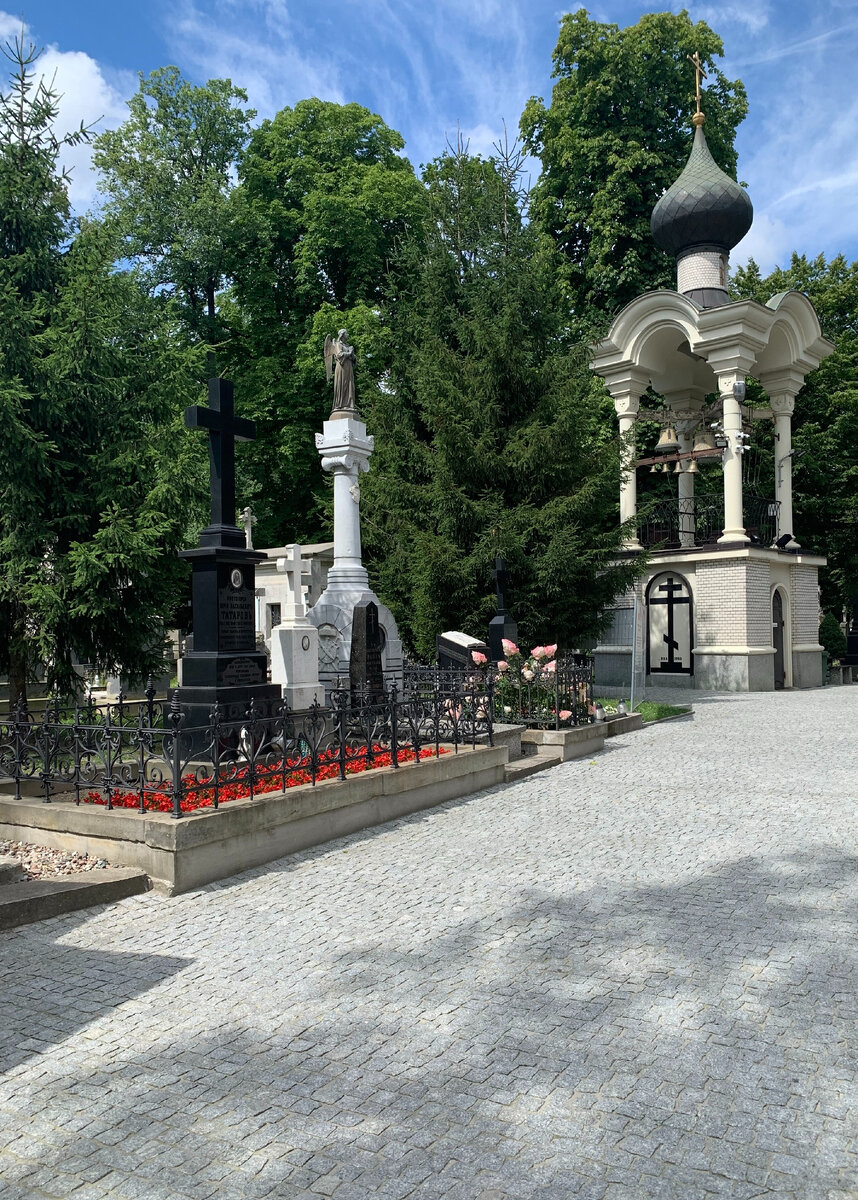 Виды Православного кладбища Варшавы