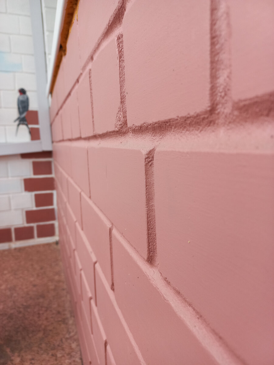 Фото 1.матовая поверхность стены.