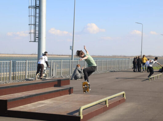    скейт-парк на Гребном канале // фото: rostov-gorod.ru