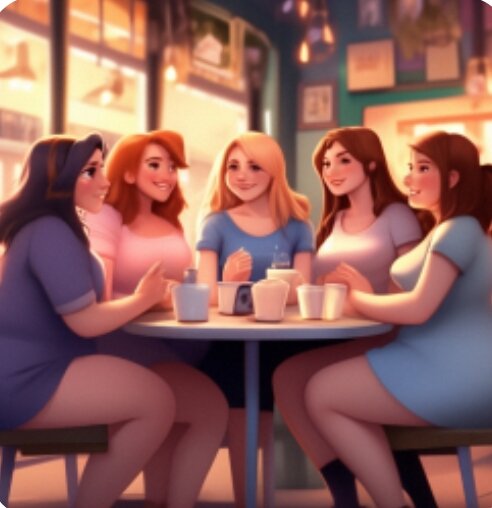 Личная картинка канала Октаэдр. Сгенерировано нейросетью 