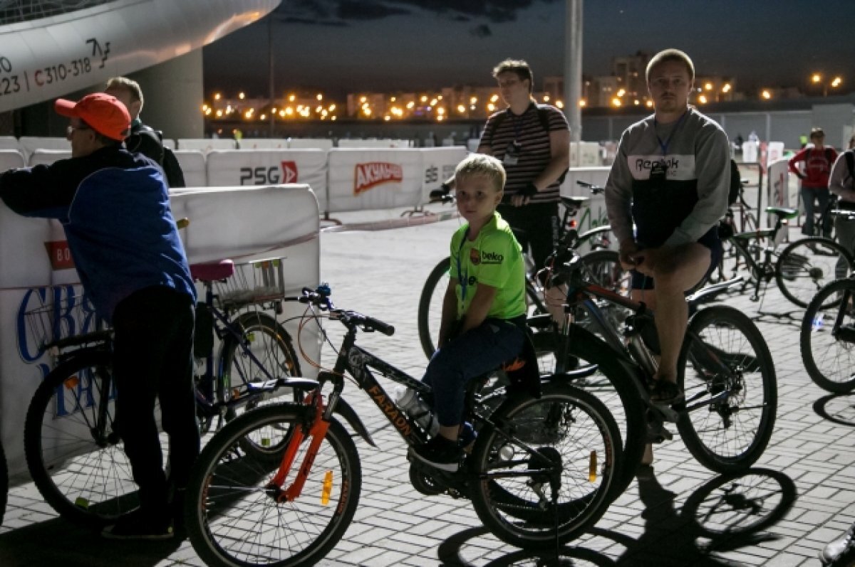    Часть дорог будет закрыта в Казани из-за «Ночного велофеста»