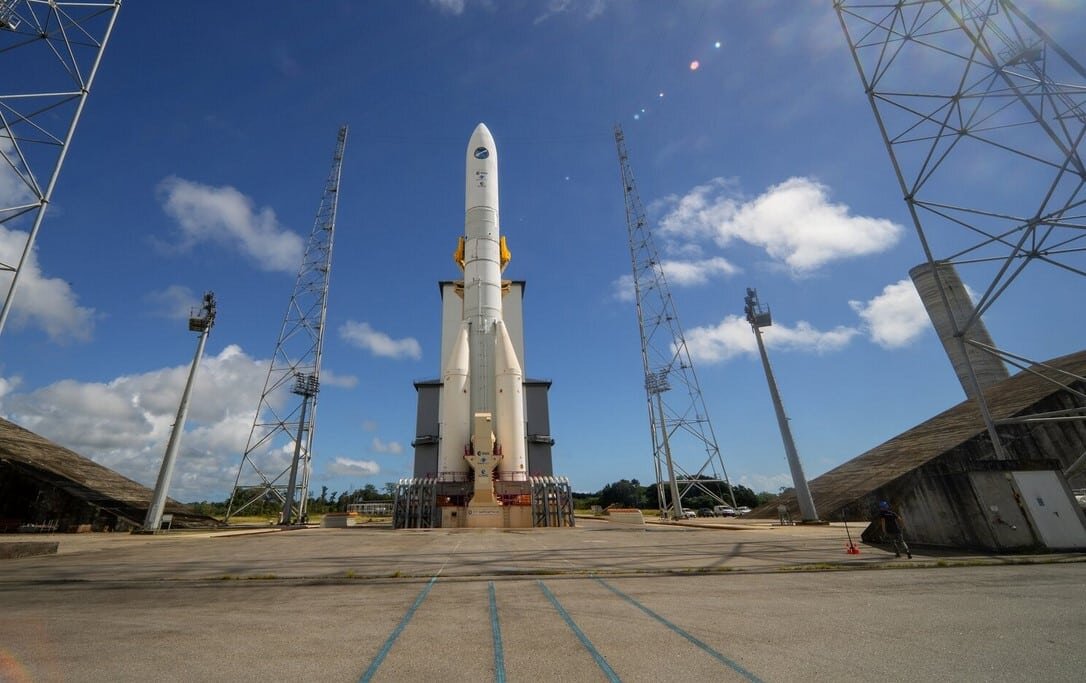    Ракета Ariane 6 на европейском космодроме Куру, Французская Гвиана / © ESA