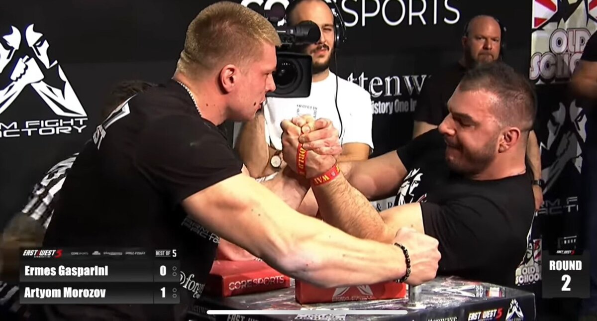 армфайт Морозова и Гаспарини : 2 раунд