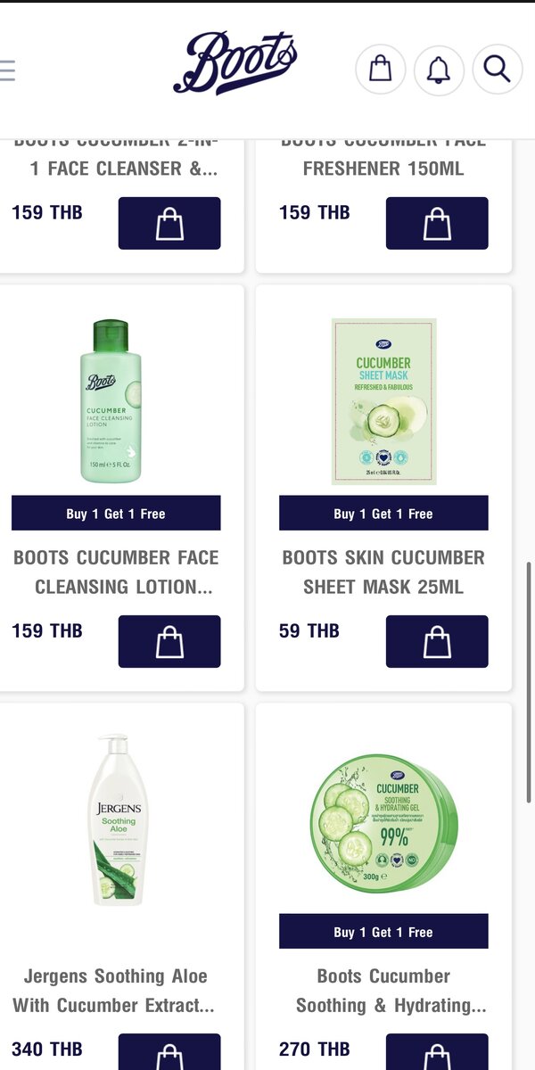 Цены с официального сайта Таиланда