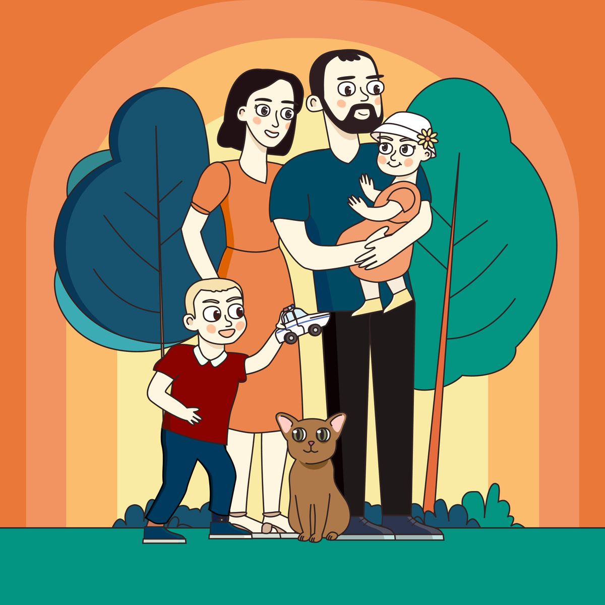 Наши семейные комиксы СДВИЖ (С Детьми Интереснее В Жизни!)