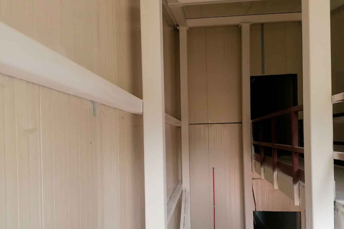 Огнезащита металлических конструкций в производственном здании