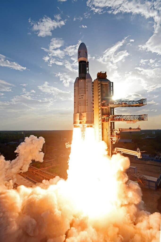     Launch Vehicle Mark-III, носитель того же типа, на котором запустили «Чандраян-3»  / ©ISRO