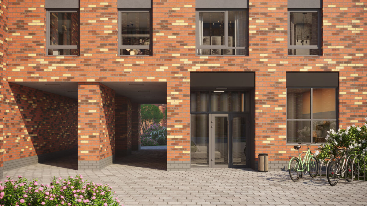 Рендер ЖК «Тёплые кварталы»  