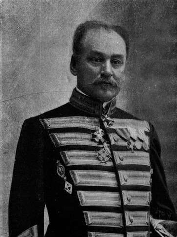 Н. М. Родионов (1855-1918) в вицмундире камергера. Фото из открытого доступа.