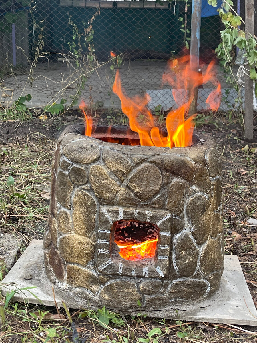 Хотела замутить что-нибудь из цемента и песка?