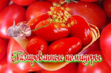 Помидоры соленые газированные, но консервированные