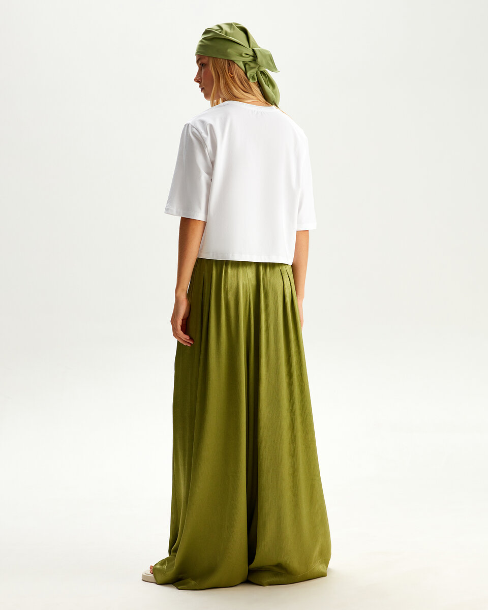 Юбка-брюки и укороченная футболка Petit Pas