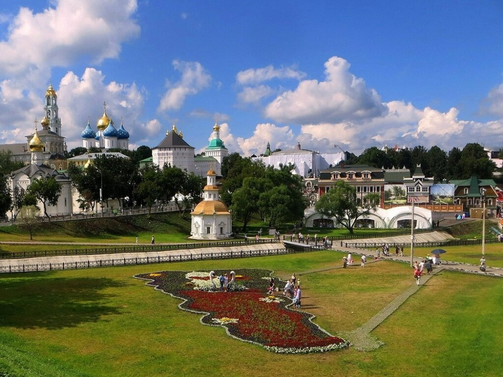 Сергиев Посад прогулка по улицам города