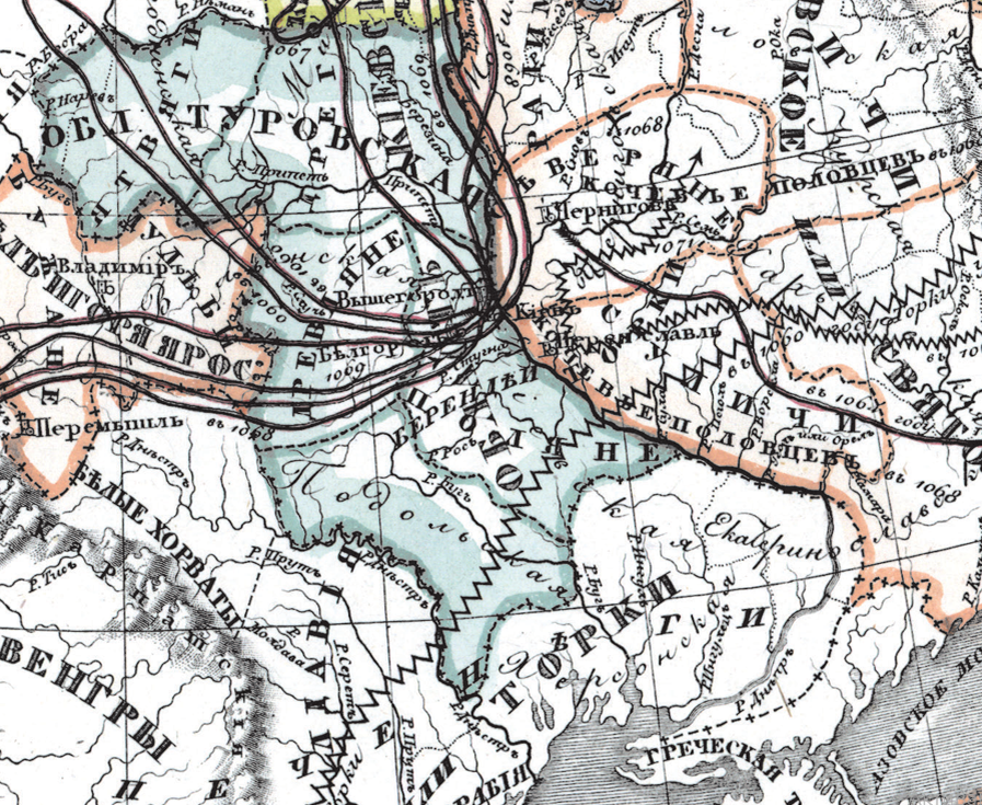 Источник: Атлас Российского государства, издания 1831-го года.