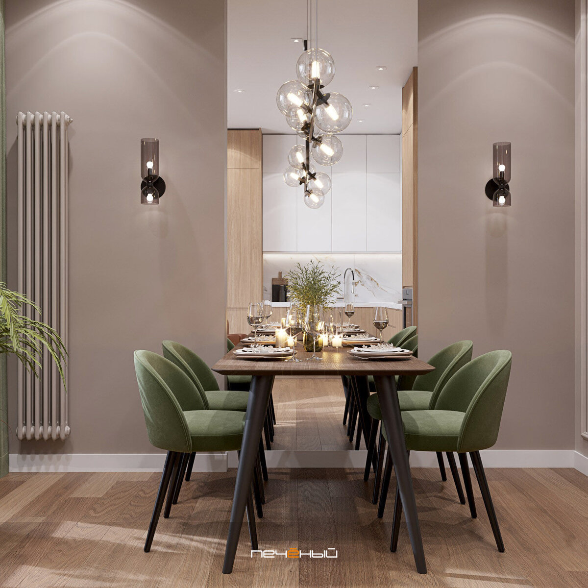 Дизайн столовой