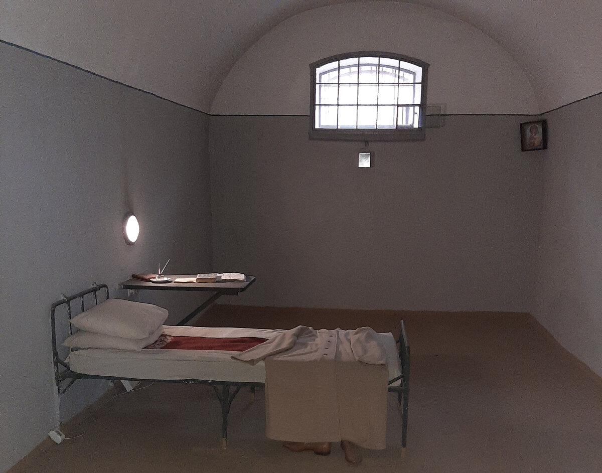 Одна из камер Петропавловской крепости. СПб, апрель 2022