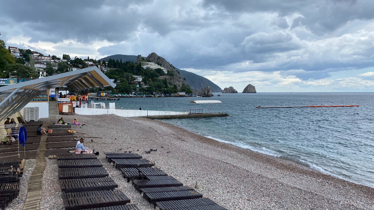 гурзуф шторм ноябрь 2023