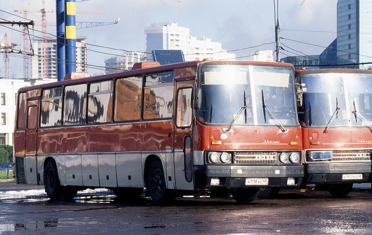 Ikarus серии 250 — самые массовые междугородние автобусы позднего СССР.