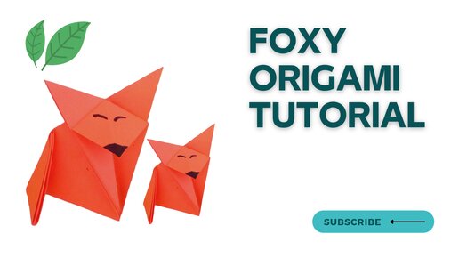 Как сделать лисичку-оригами