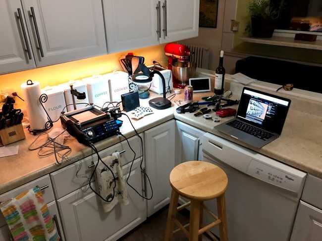 Мой импровизированный верстак