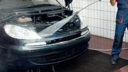 Безопасная МОЙКА двигателя автомобиля | IISR | Дзен