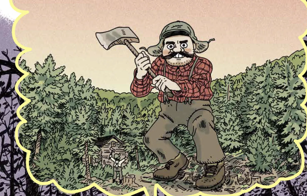 Из книги «Пол Баньян: изобретение американской легенды»