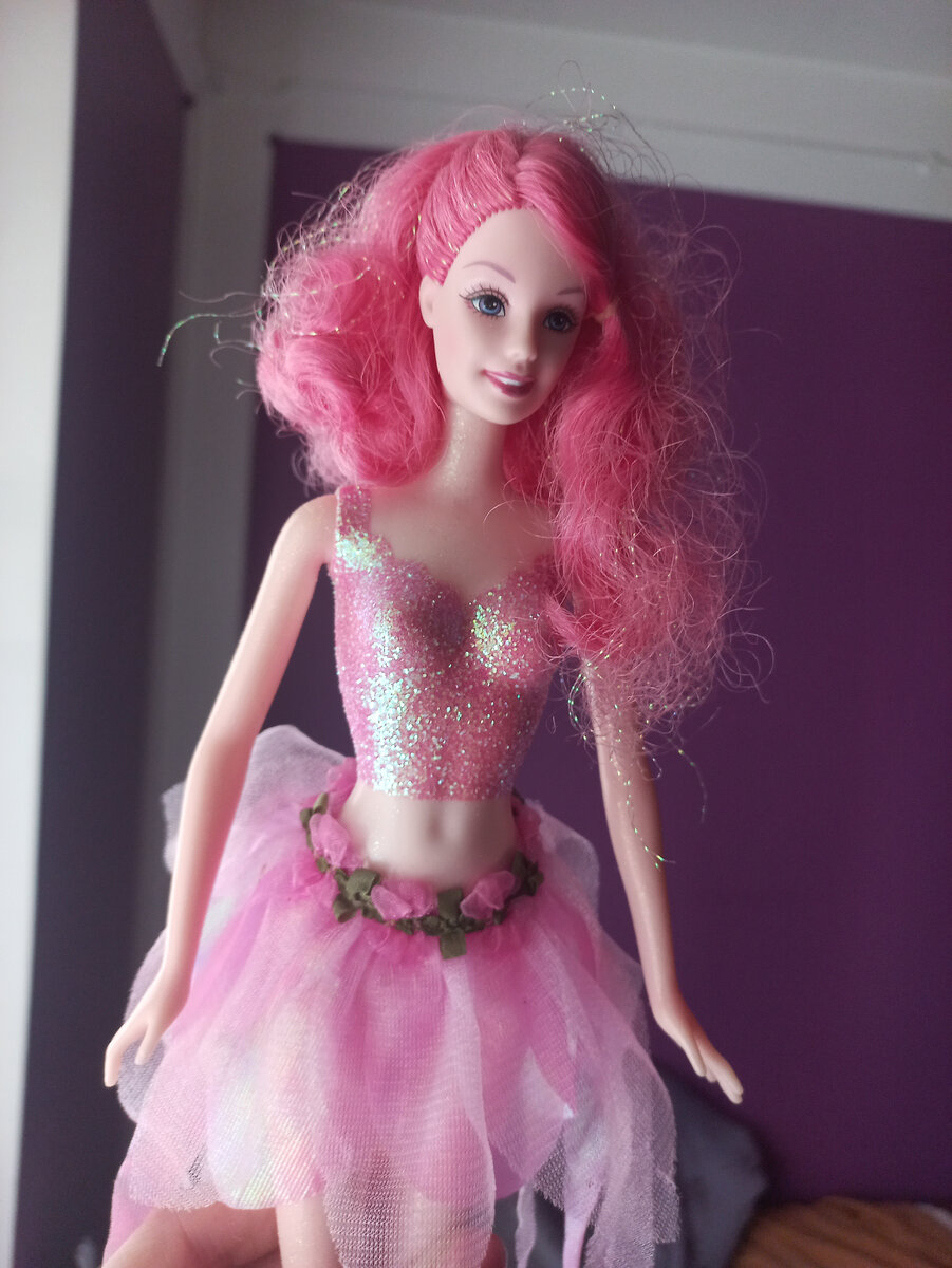 Barbie Fairytopia Sparkle Fairy 2003. Розовая фея Барби с обложки журнала  